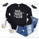 Bad Witch Club |  Long Sleeve Crew Neck Olive and Ivory Retail