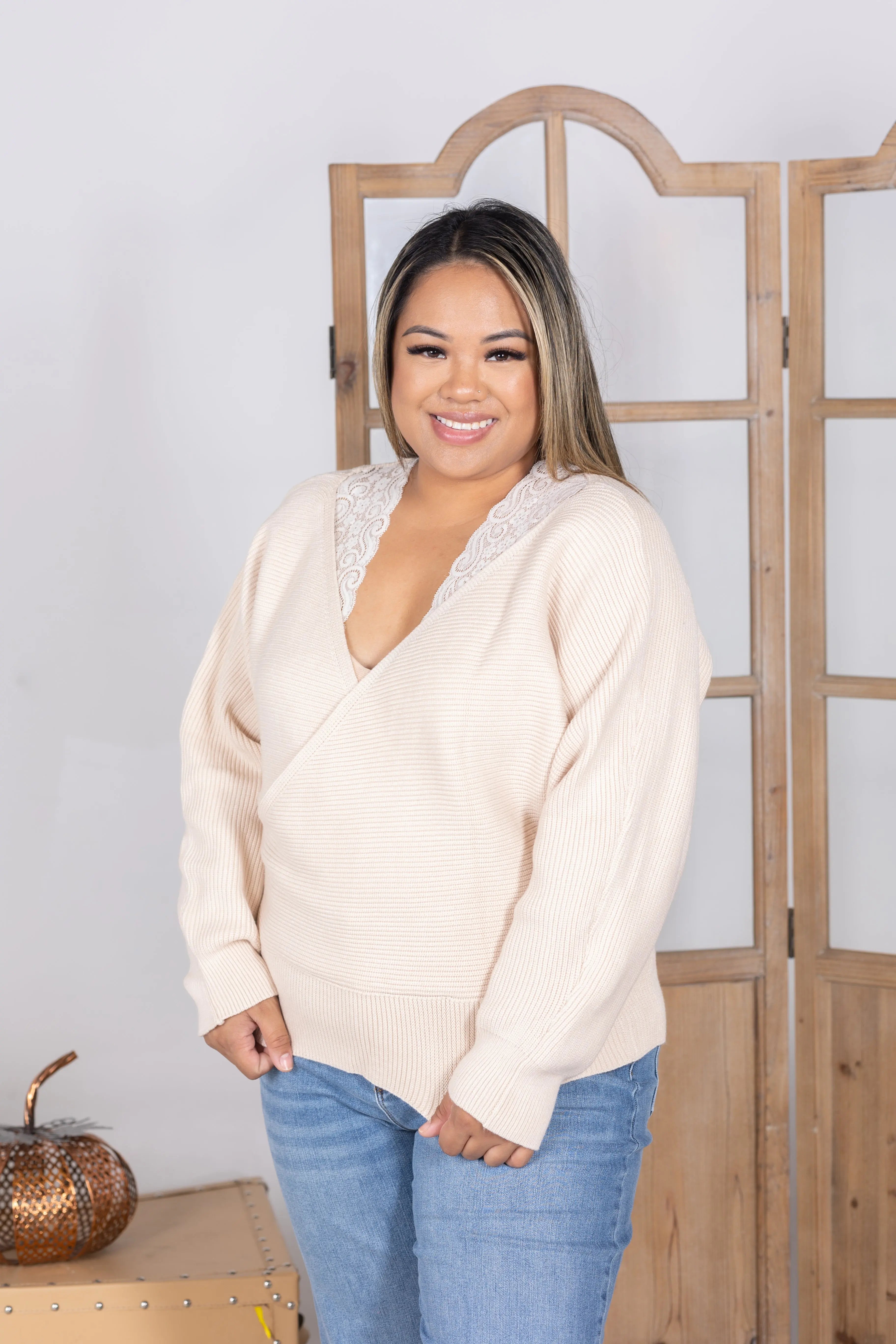 Beige Dreams Sweater Boutique Simplified