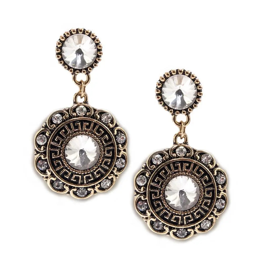 Bloom Earrings-Clear |   |  Casual Chic Boutique