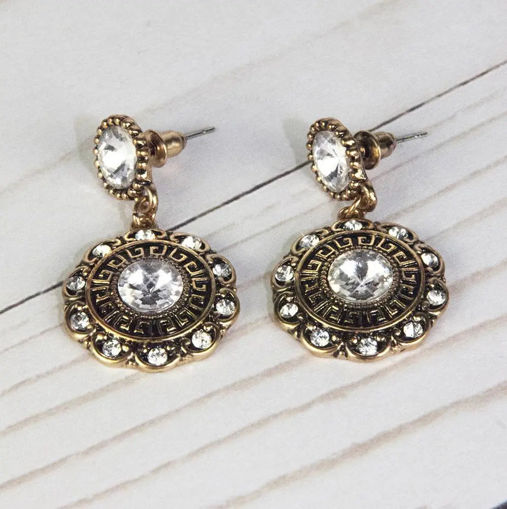 Bloom Earrings-Clear |   |  Casual Chic Boutique