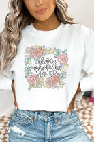 Bloom Where You Are Planted Floral Sweatshirt Cali Boutique