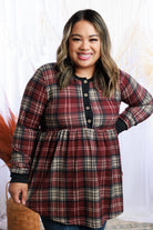 Boysenberry Plaid Babydoll Boutique Simplified