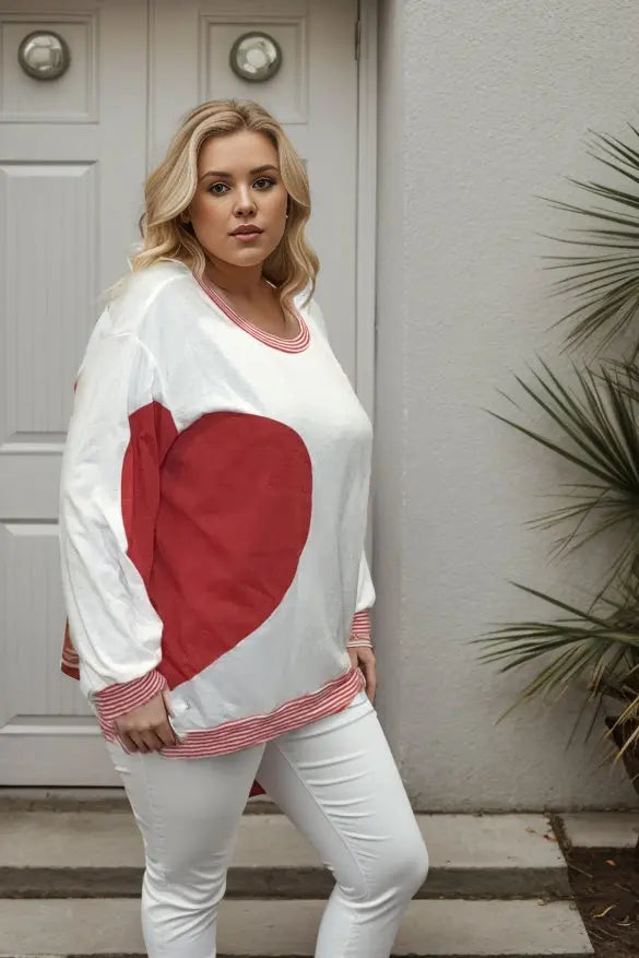 Broken Heart - Pullover OOTD Boutique Simplified