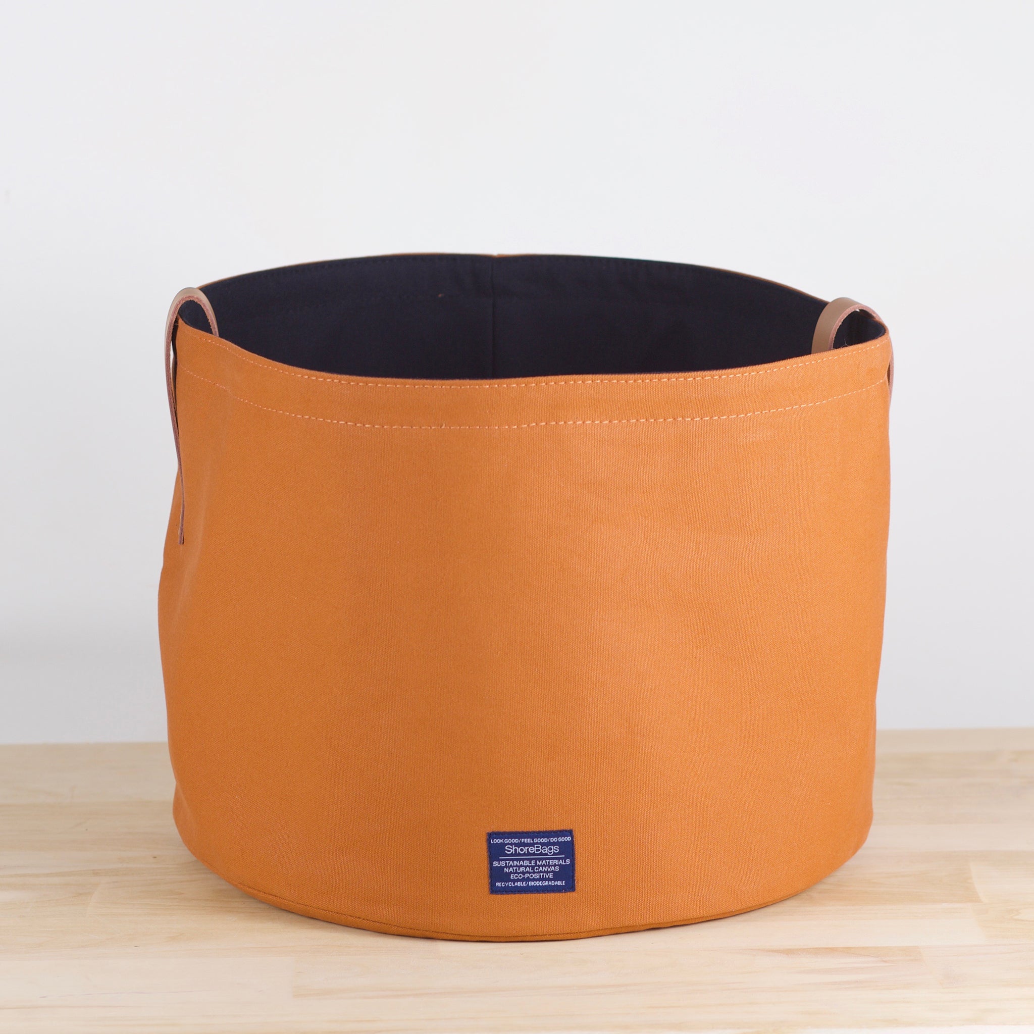 Canvas Storage Bucket Large by ShoreBags