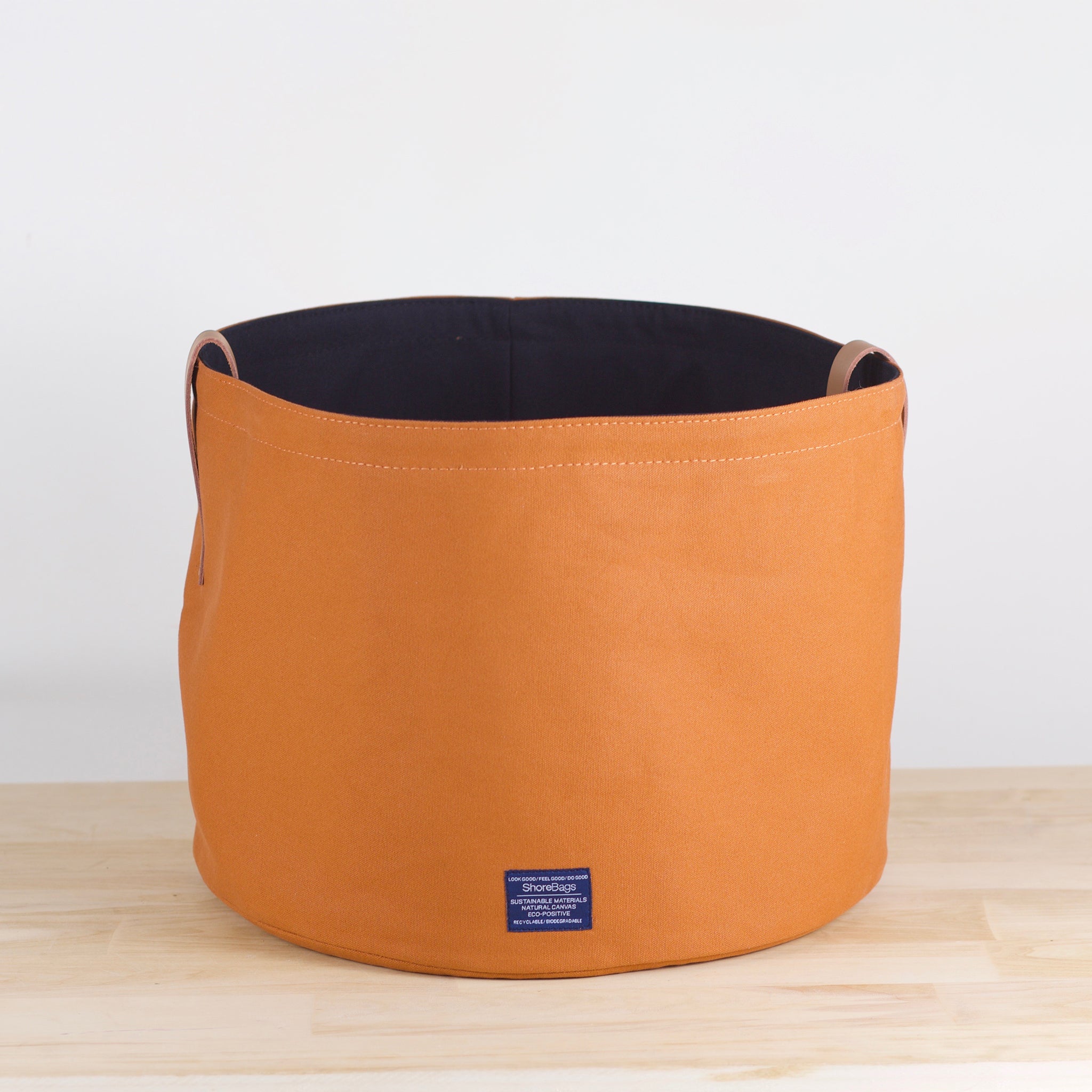 Canvas Storage Bucket Medium by ShoreBags