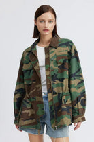 CAMO OVERSIZED JACKET Emory Park