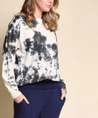 CLOUD COTTON TIE DYE T Fabina