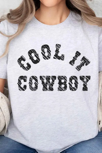 COOL IT COWBOY OVERSIZED TEE ALPHIA