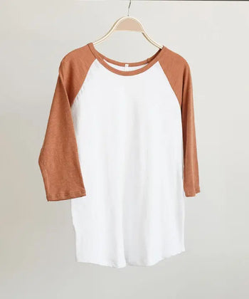 COTTON  VINTAGE RAGLAN T Fabina