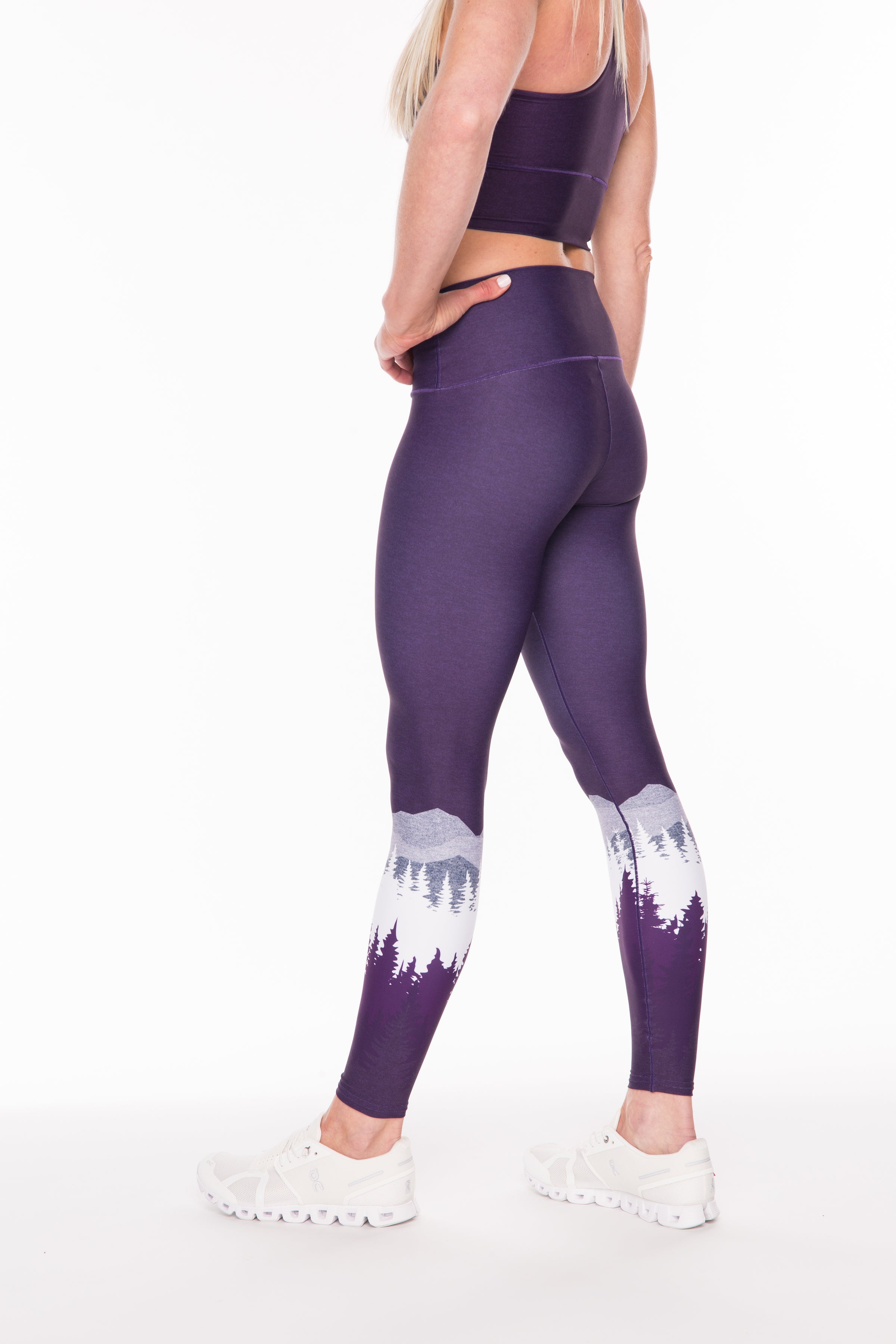 Summit Yoga Pants - Purple Colorado Threads Clothing