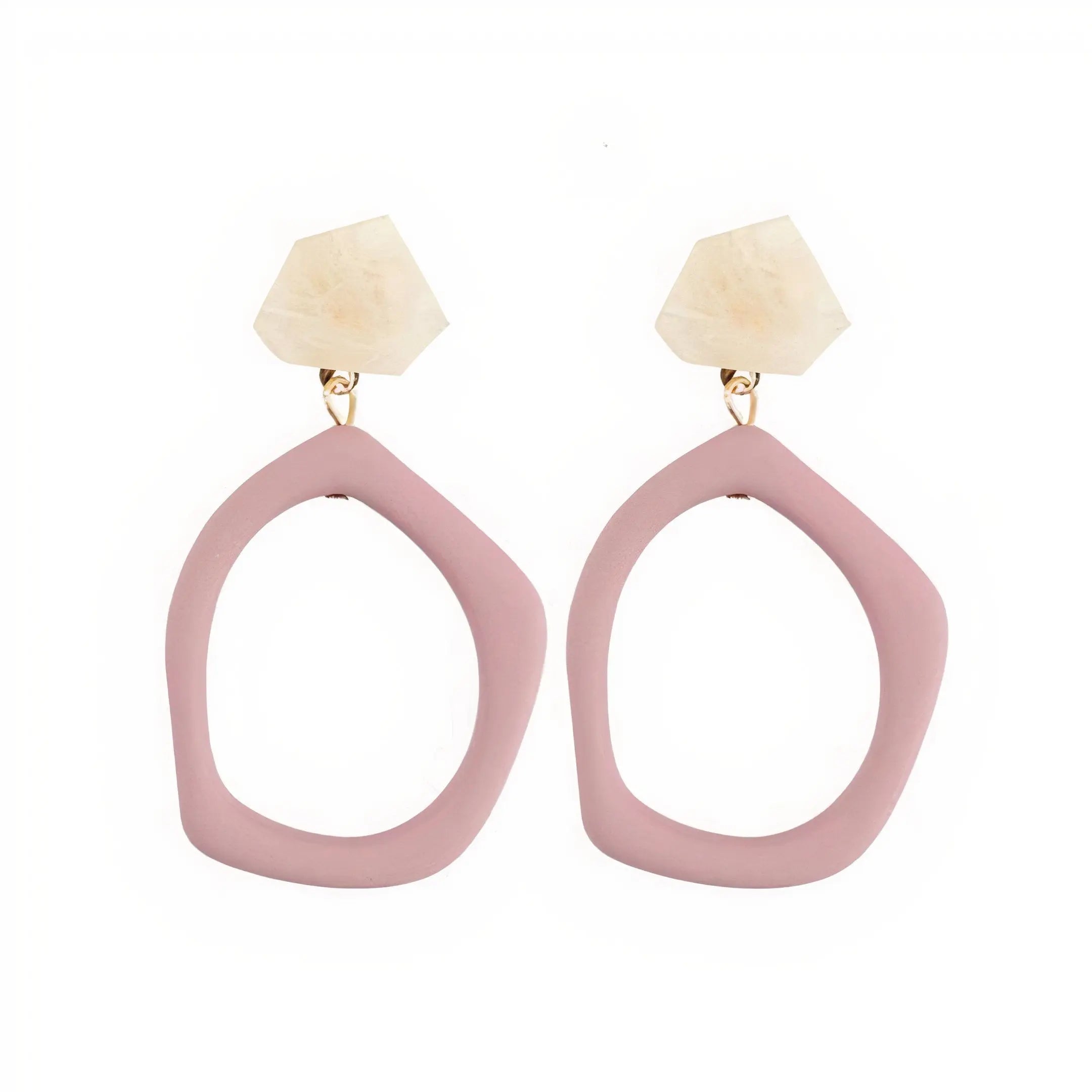 Carmen Earrings |  Pink |  Casual Chic Boutique