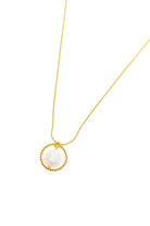 Center of the World Pearl Pendant Necklace Ave Shops