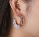 Chance Earrings -Tan |   |  Casual Chic Boutique