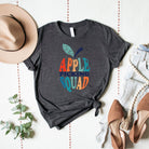 Apple Picking Squad Colorful | Short Sleeve Crew Neck Olive and Ivory Retail