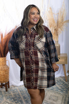 Chasin' You Tunic Flannel - Dress Boutique Simplified