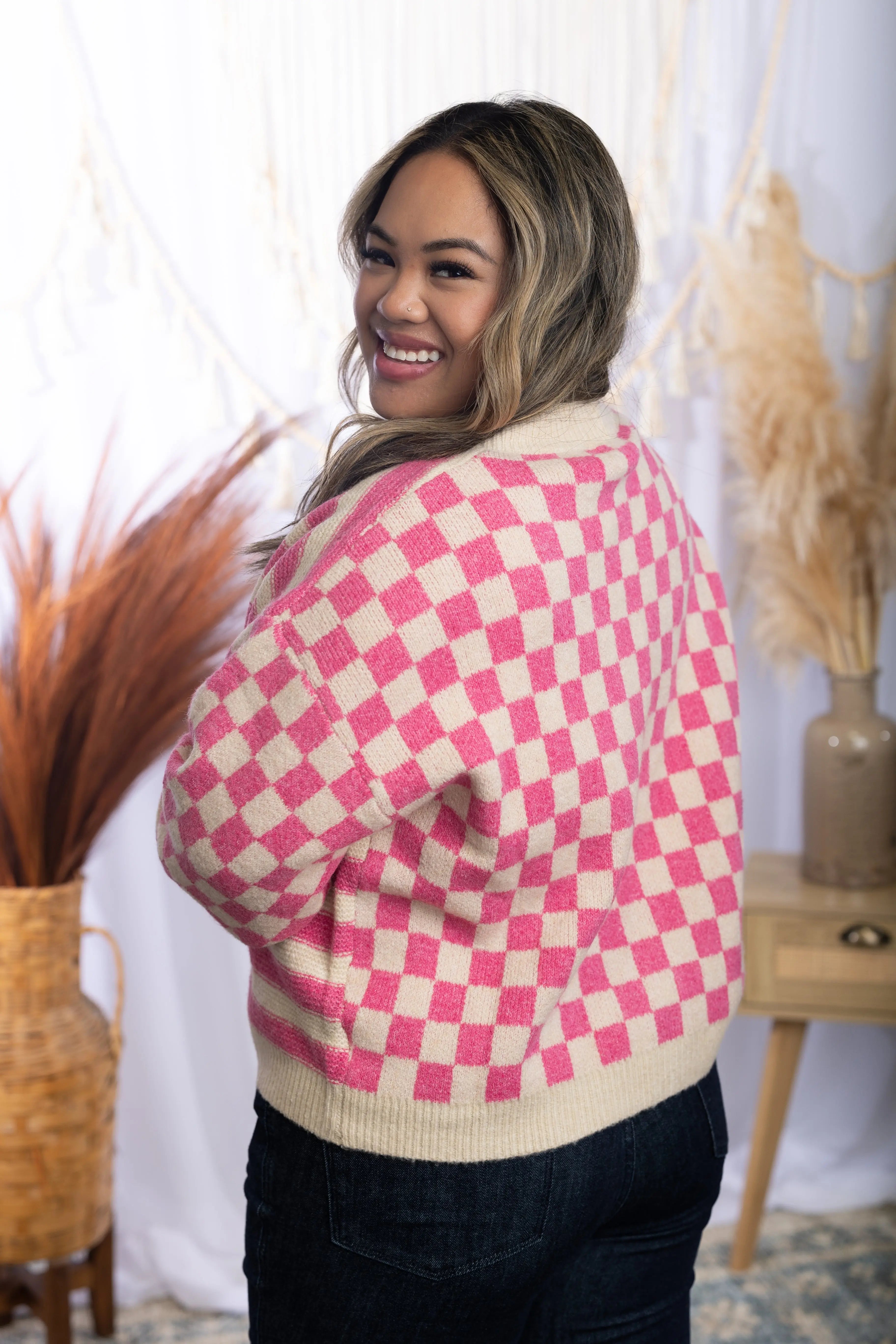 Checks & Balances - Pink Sweater Boutique Simplified