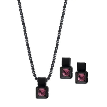 Coal Necklace-Plum |   |  Casual Chic Boutique