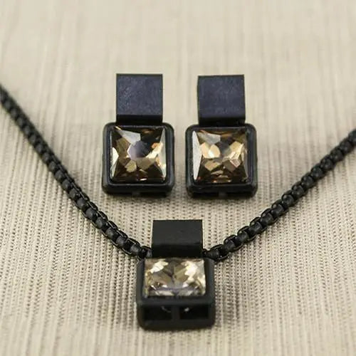 Coal Necklace-Tan |   |  Casual Chic Boutique