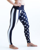 Stars & Stripes Yoga Pants Colorado Threads Clothing