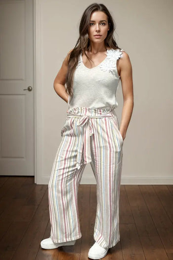 Cool It - Striped Culottes Boutique Simplified