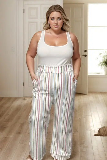 Cool It - Striped Culottes Boutique Simplified