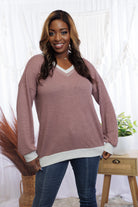 Cover Me In Mauve- Waffle Knit Boutique Simplified