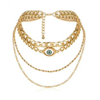 Crew Necklace |  Gold |  Casual Chic Boutique