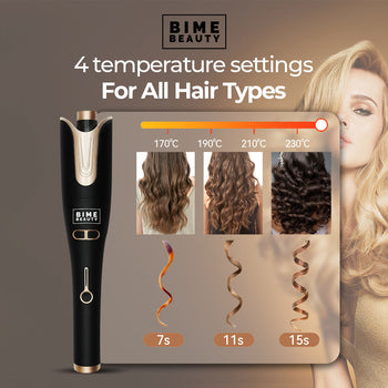 Curl Me Perfection Automatic Hair Curler BimeBeauty