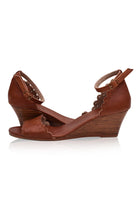 Dreamland Leather Wedges (Sz. 12.5) ELF