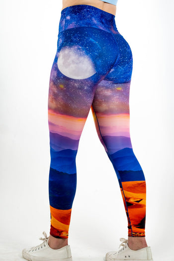 Great Sand Dunes Yoga Pants Colorado Threads Clothing