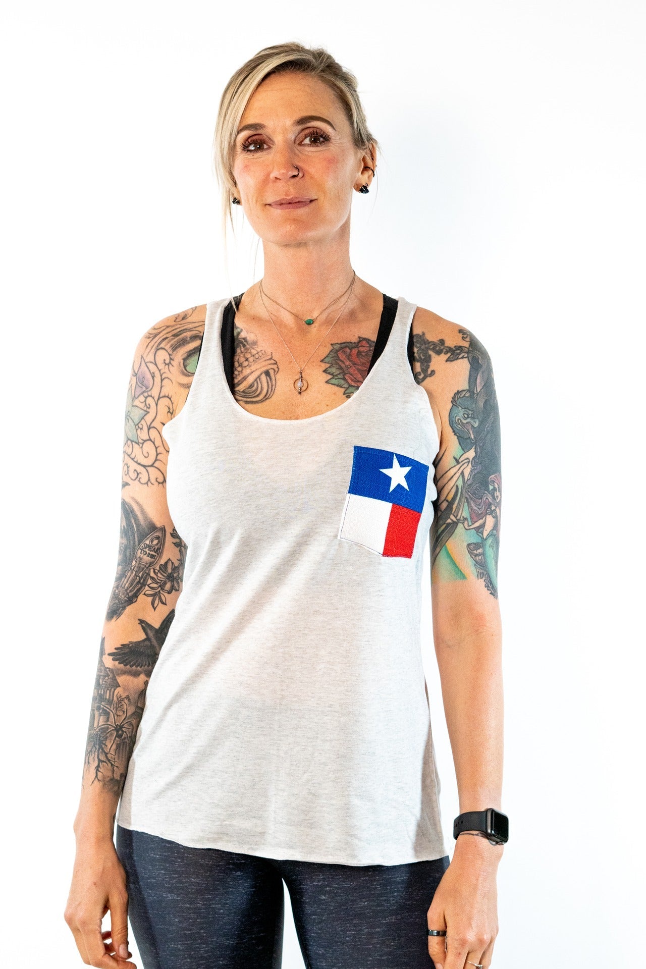 Pocket Texas Flag Tank Colorado Threads Clothing