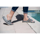 Ready to Ship | Gray Leopard Insanely Comfy -Beach or Casual Slides JuliaRoseWholesale