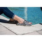 Ready to Ship | Gray Leopard Insanely Comfy -Beach or Casual Slides JuliaRoseWholesale