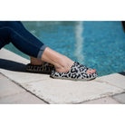 Ready to Ship | Gray Leopard Insanely Comfy -Beach or Casual Slides JuliaRoseWholesale