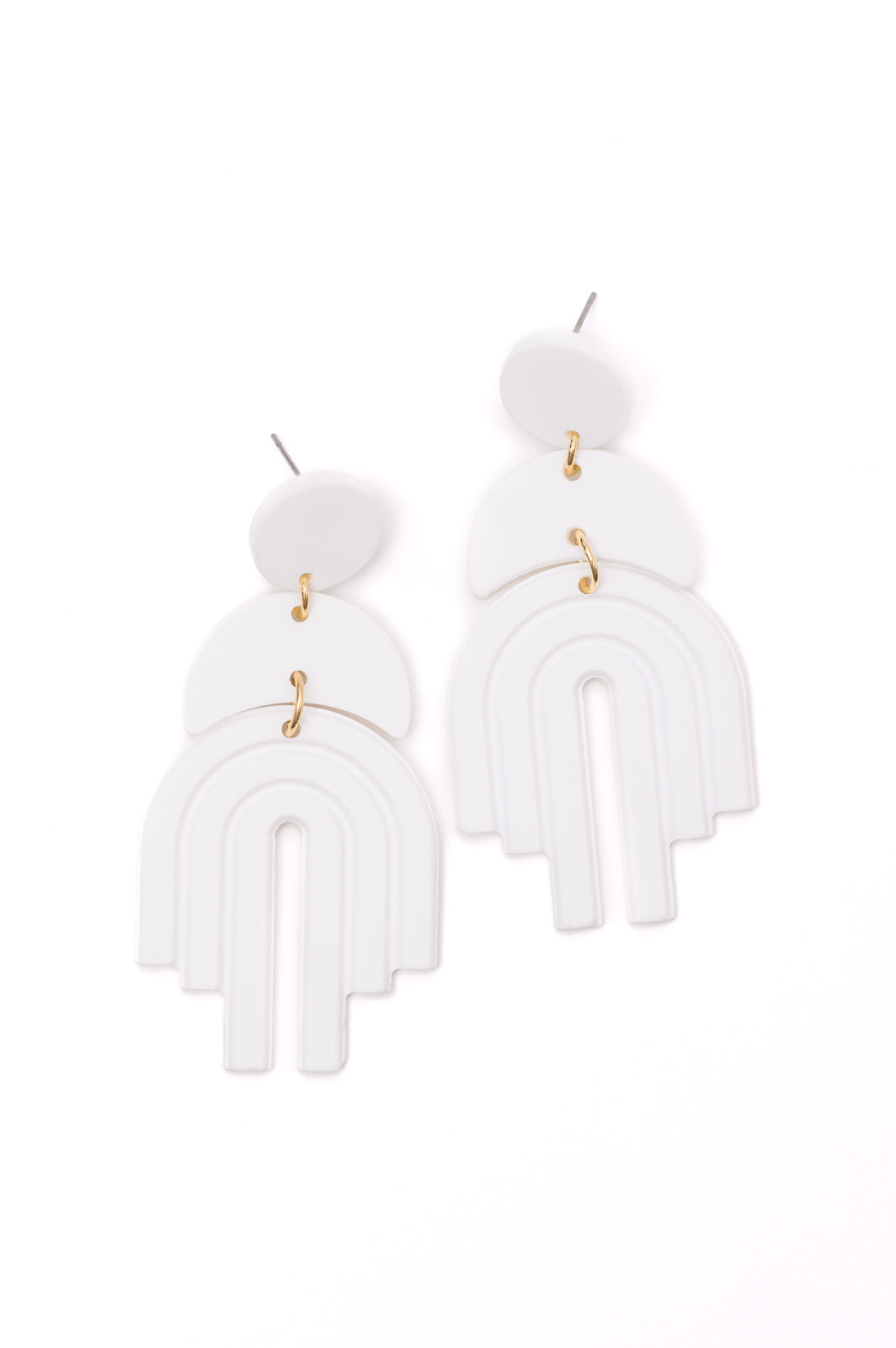 This Promise  Earrings in Cream Ave Shops