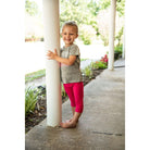 Hot Pink CAPRI Collection Luxe Leggings Julia Rose