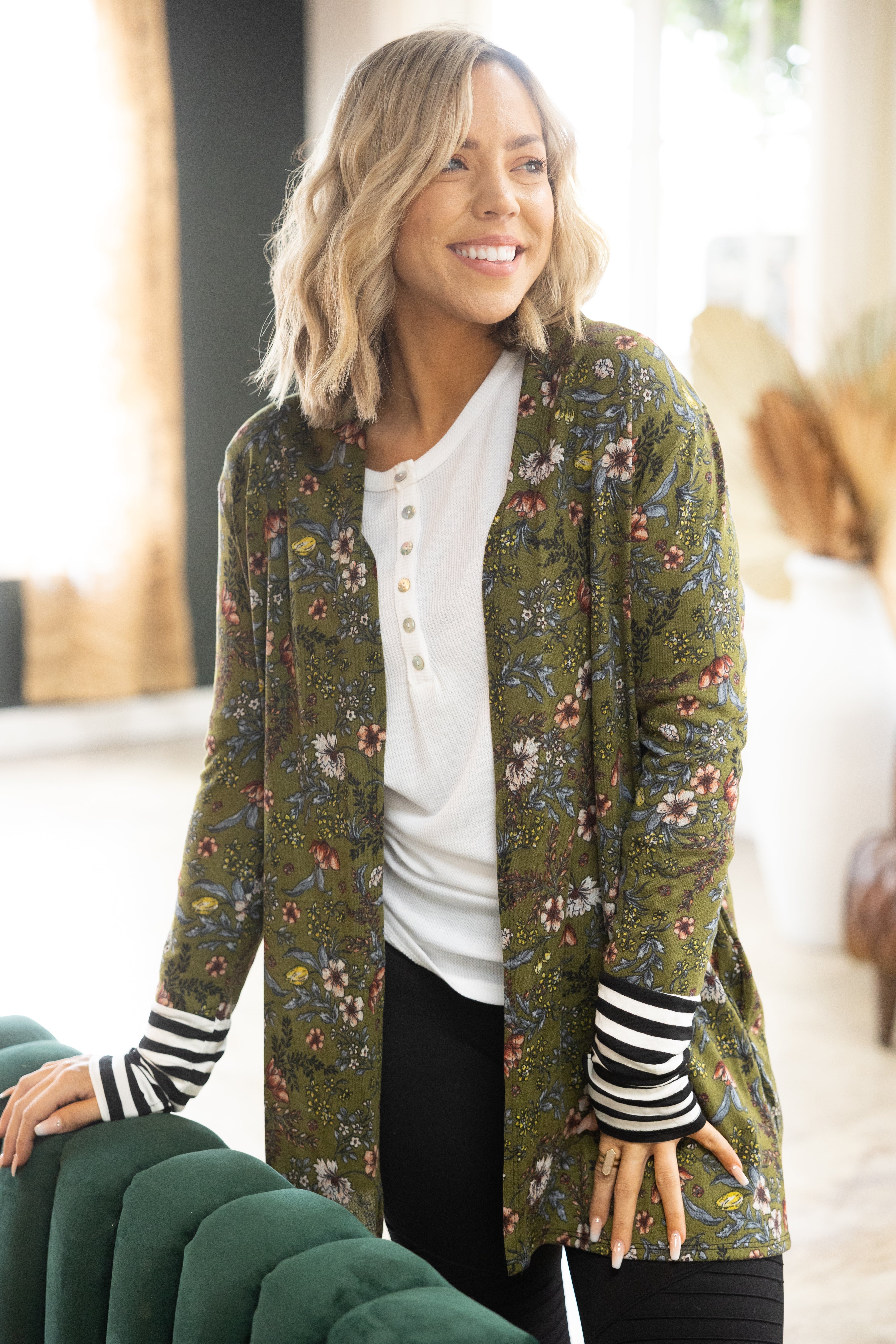 Delilah Thumbhole Cardigan Boutique Simplified