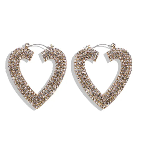 Dent Earrings |  Clear |  Casual Chic Boutique