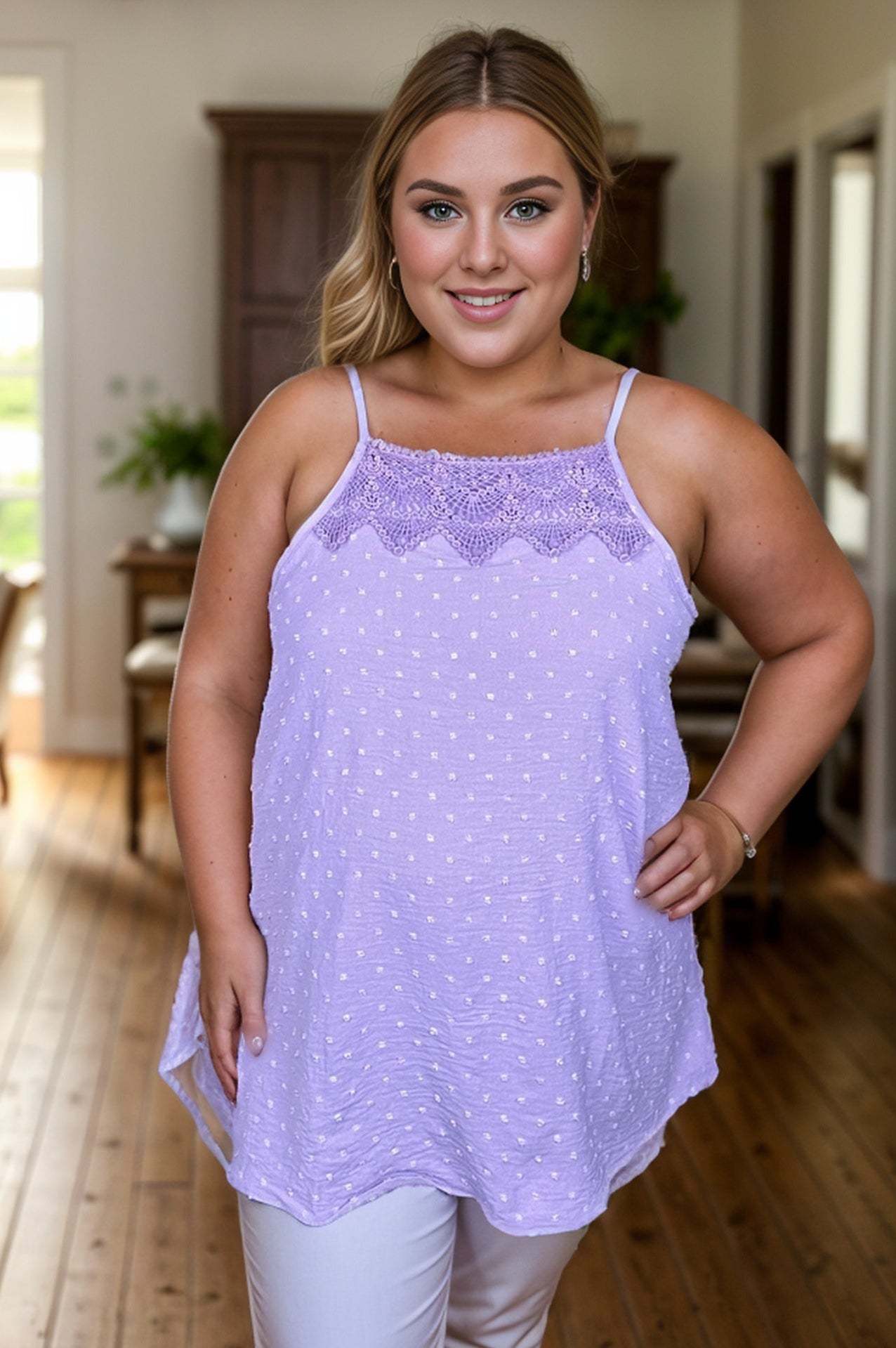 Dot Off The Press - Lavender Tank Boutique Simplified