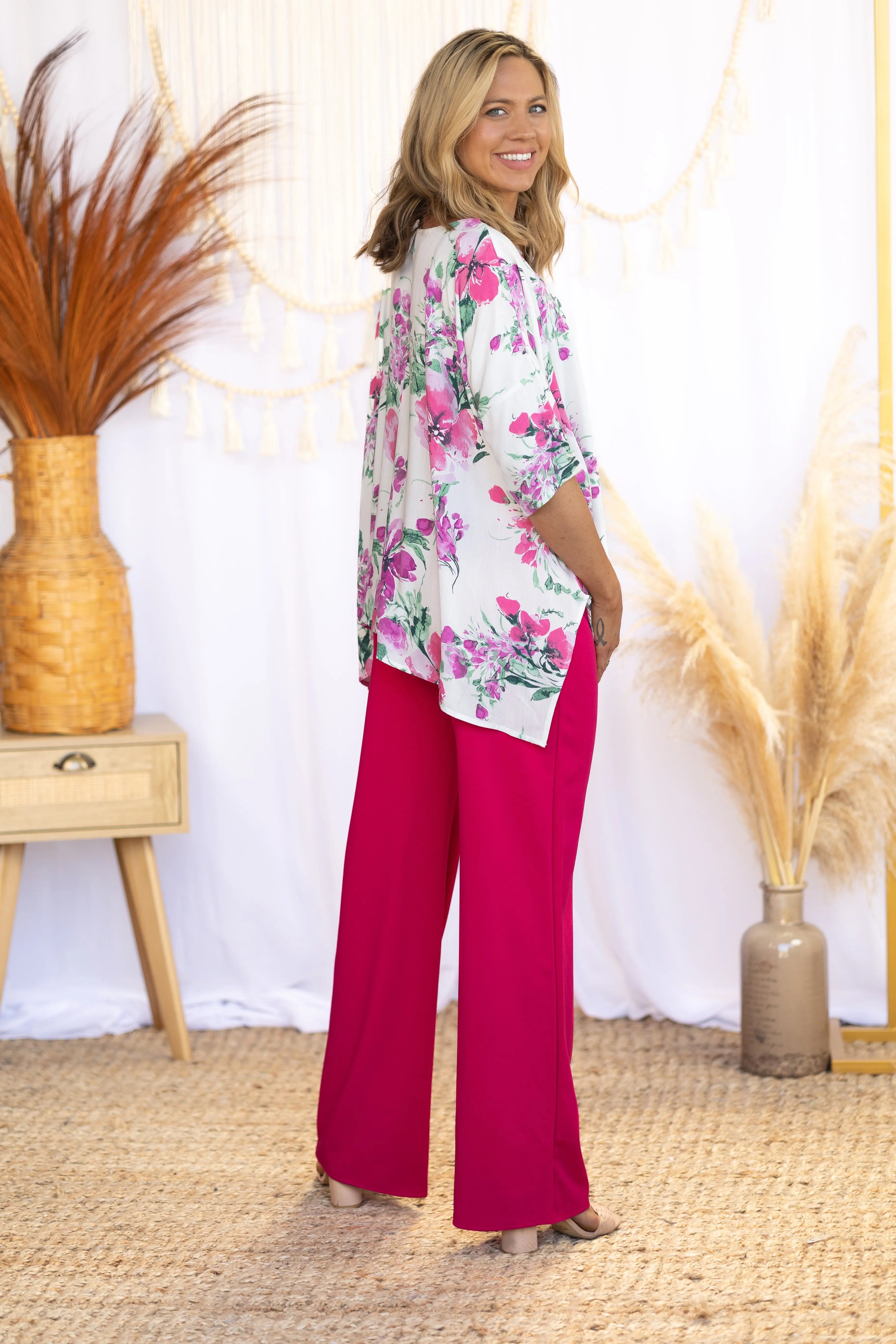 Dress Me Up - Fuchsia Pants Boutique Simplified