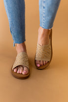 Clara Sandal in Beige Bliss Dropship