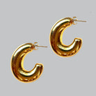 Elongated Tamara Earrings |  Gold |  Casual Chic Boutique
