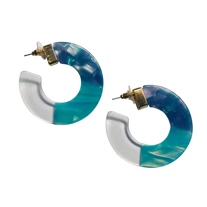 Eva -Blue Earrings |   |  Casual Chic Boutique