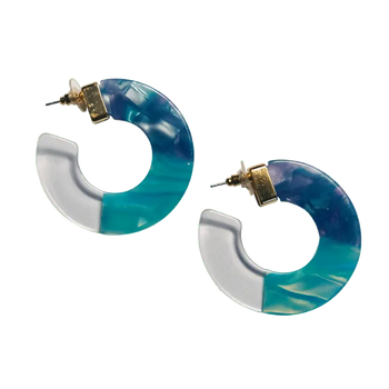 Eva -Blue Earrings |   |  Casual Chic Boutique