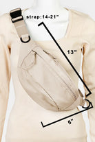 Fame Adjustable Strap Sling Bag Trendsi