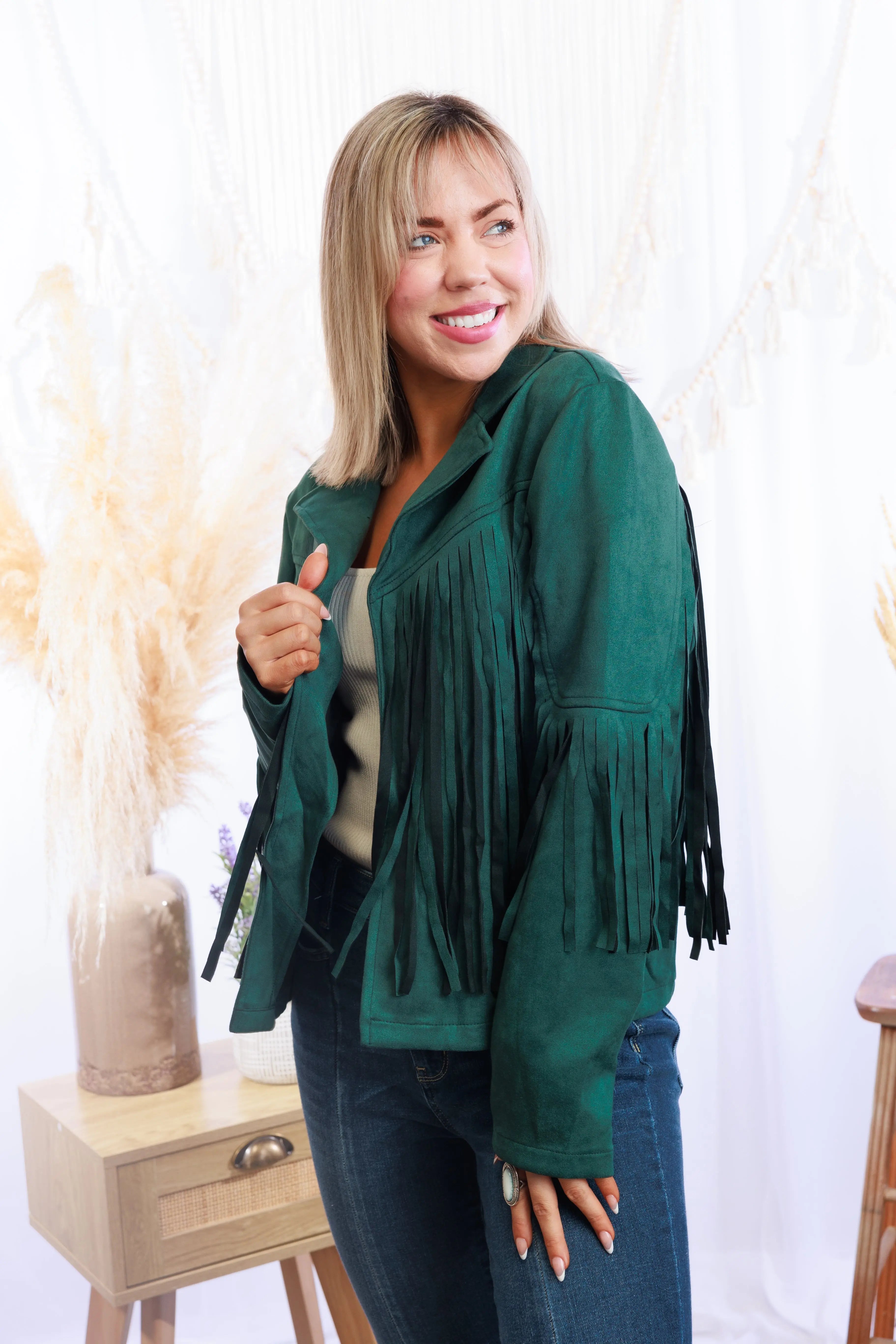 Feeling Fringy - Suede Jacket Boutique Simplified