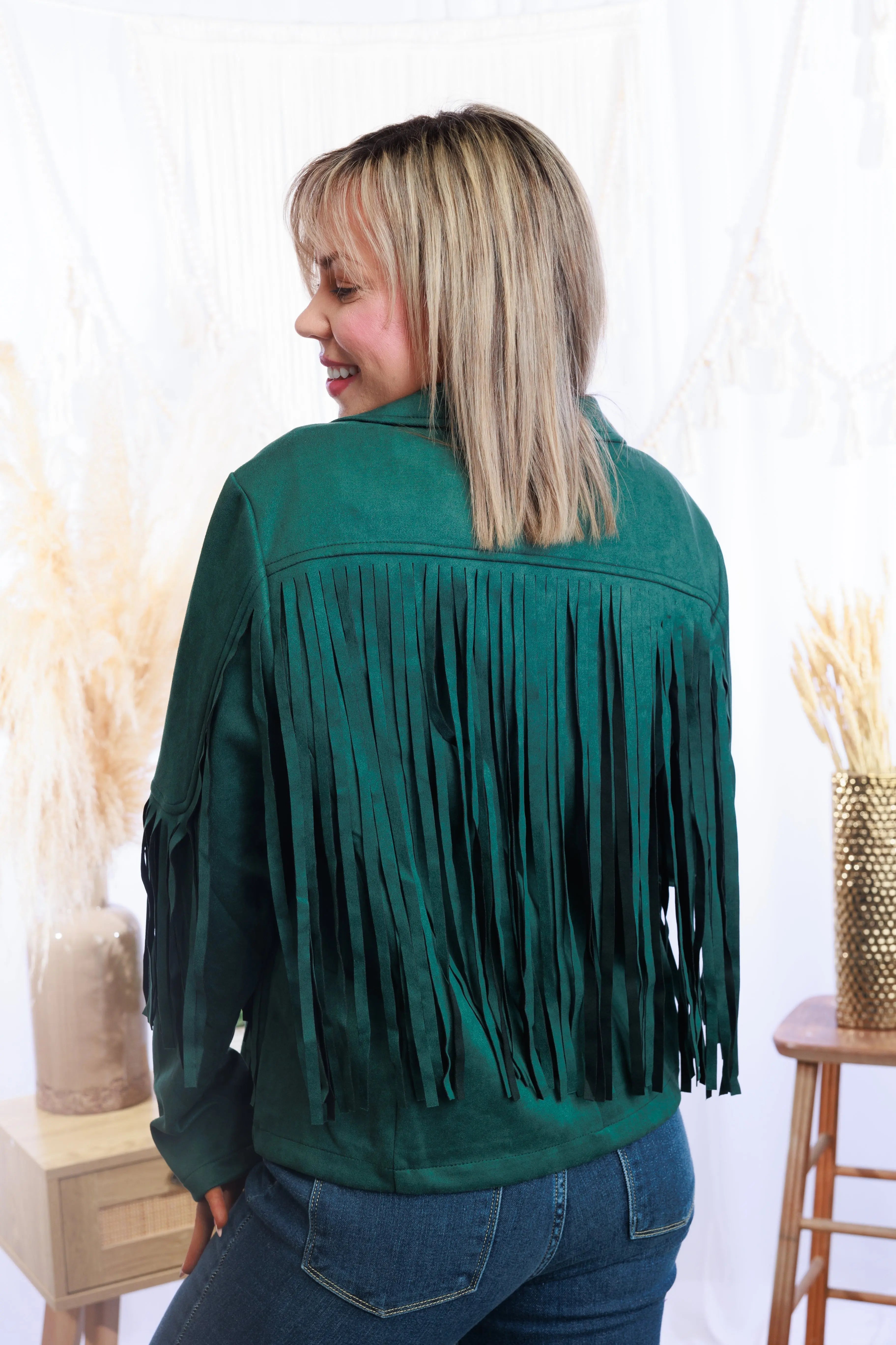Feeling Fringy - Suede Jacket Boutique Simplified