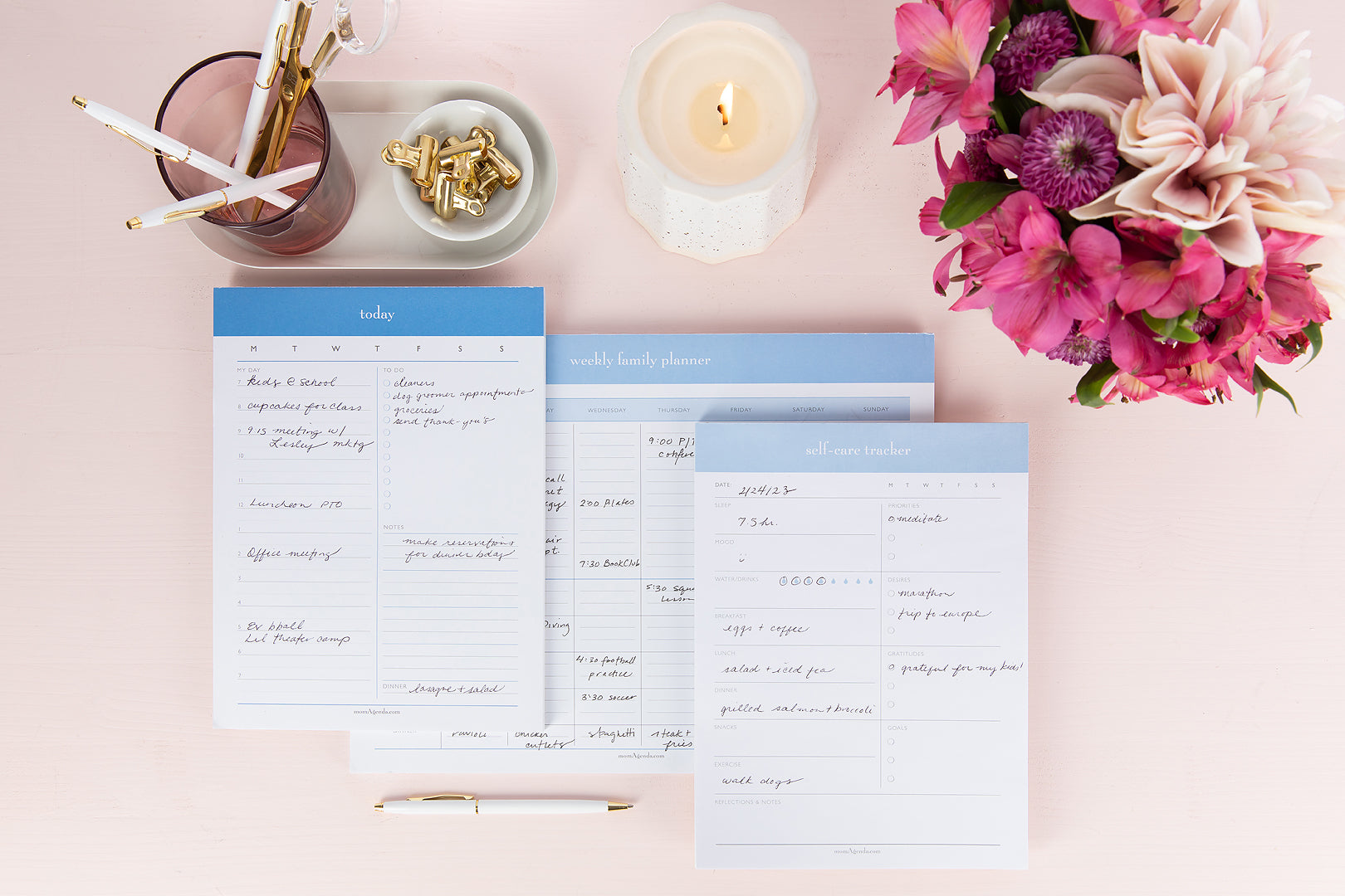 Weekly Family Planner Pad momAgenda