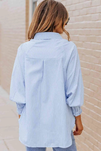 Fernanda Lantern Sleeve Shirt |   |  Casual Chic Boutique