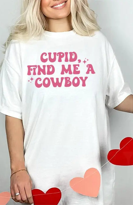 Find Me A Cowboy Oversized Tee Wildberry Waves